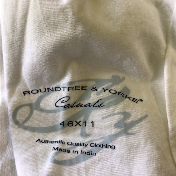 Round tree & yorke men’s Big, casual relaxed fit cargo style size 46 waist. - Picture 4 of 5